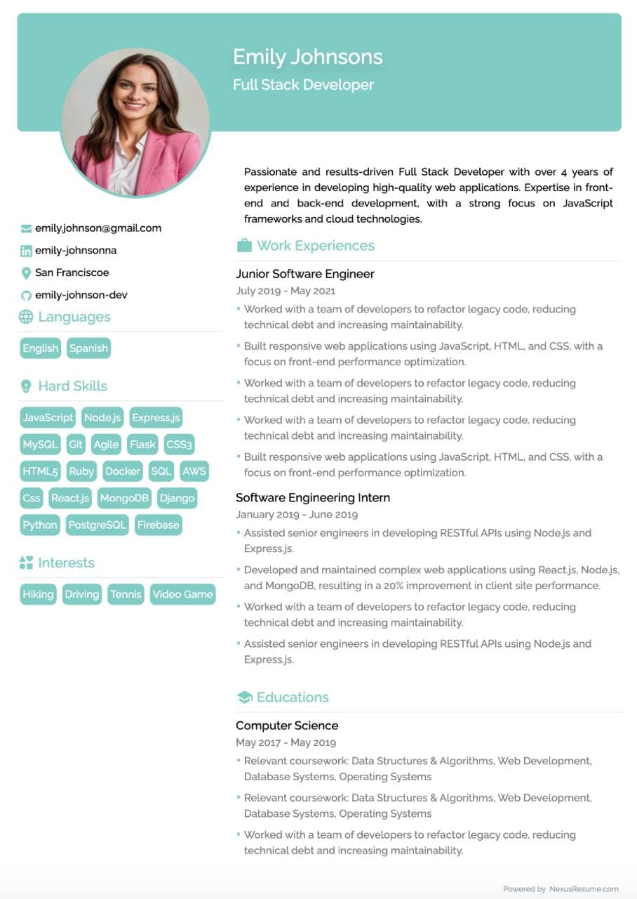 Essential Resume Template